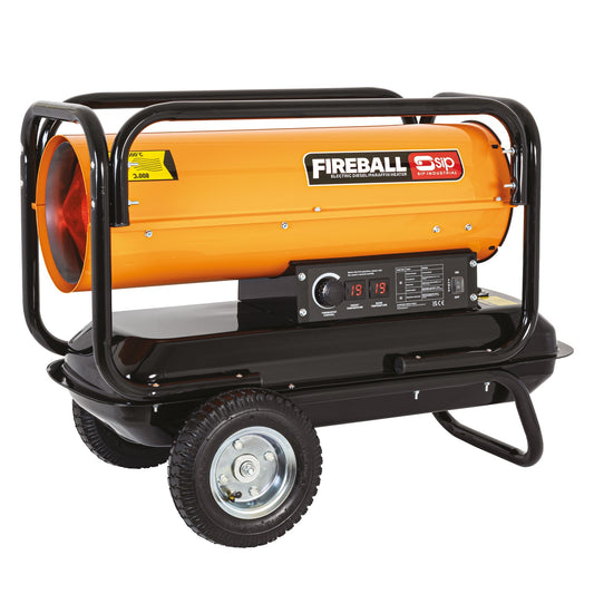FIREBALL XD75 Diesel/Paraffin Space Heater